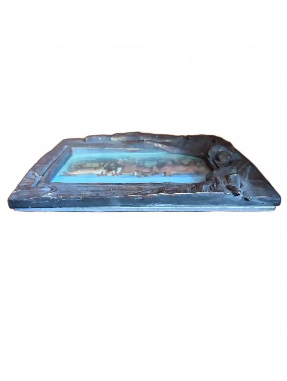 Western Cowboy Horse 3D Picture Frame Rustic Ranch Home Decor Tabletop Stand 5x7